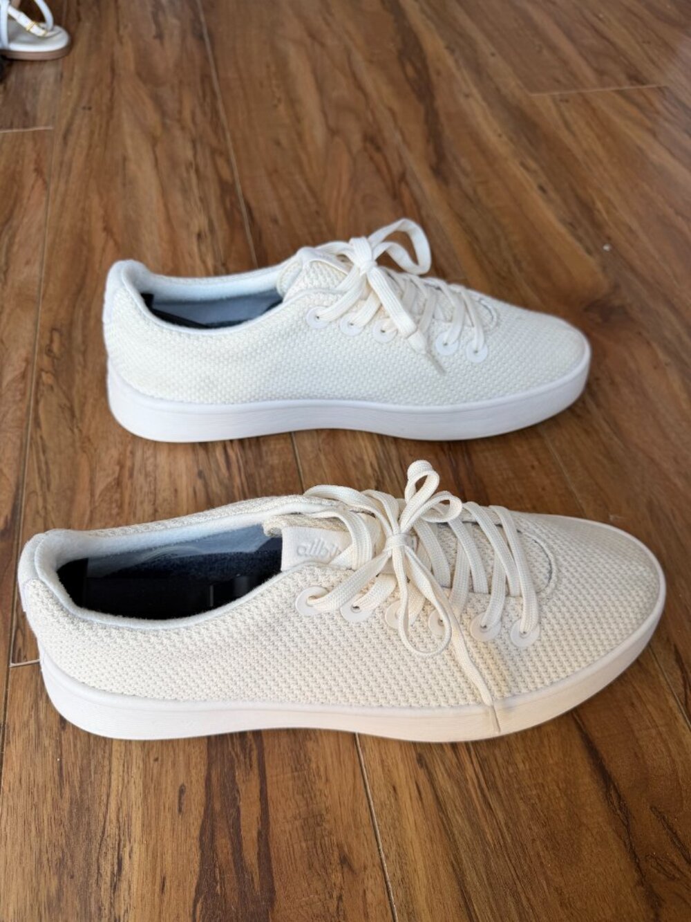 🤍 Allbirds Men's Cruiser Natural White Sneakers Size 10.5 - Picture 5 of 8